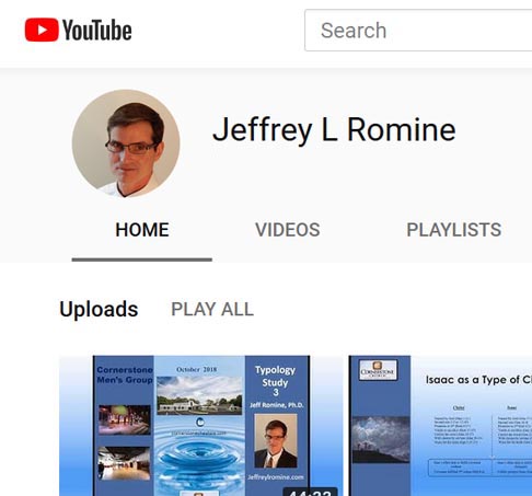 YouTube Jeff Romine